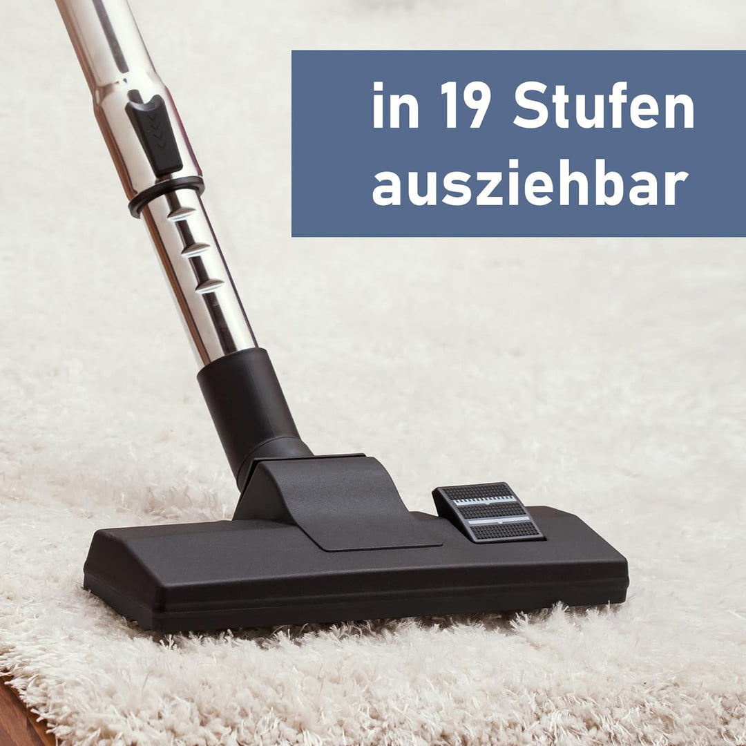 Teleskoprohr passend für alle Miele Staubsauger. Jetzt mit Klick Funktion von Staubsaugerladen.de