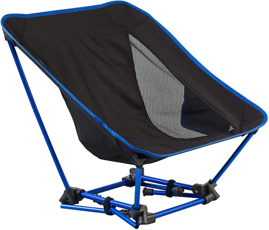 Semptec Urban Survival Technology Klappstuhl: Klappbarer Campingstuhl, 2 Sitzhöhen, Tasche, extra-le