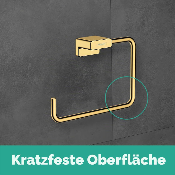 hansgrohe Handtuchring AddStoris, Handtuchhalter, Mattweiss Mattweiss Handtuchring, Mattweiss Handtu