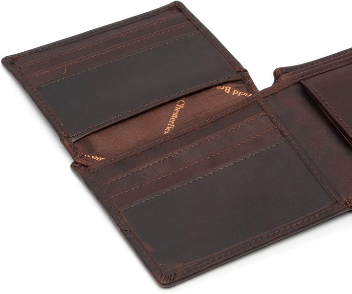 The Chesterfield Brand Wax Pull Up Orleans Geldbörse RFID Leder 11 cm