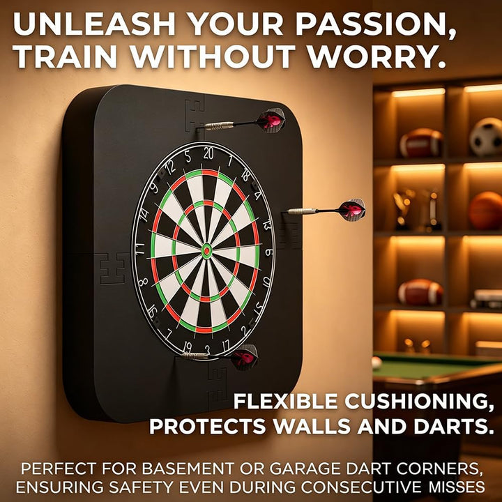 Dartscheibe Schutzring, Eva Dartboard Surround, Wandschutz und Auffangring, leicht und strapazierfäh