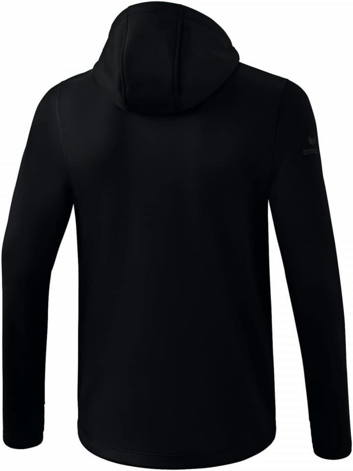 Erima Unisex Kinder Performance Softshell Jacke 128 Schwarz, 128 Schwarz