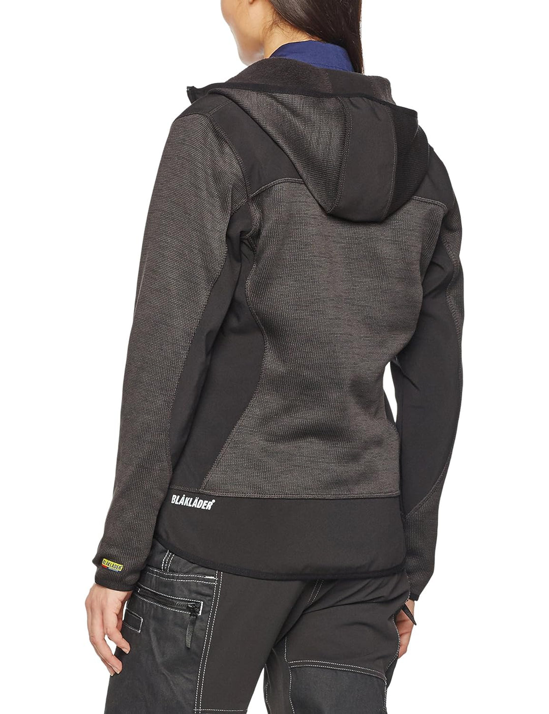 Blaklader 49312117 DAMEN-STRICKJACKE, Dunkelgrau / Schwarz, grootte S S Dunkelgrau/Schwarz, S Dunkel