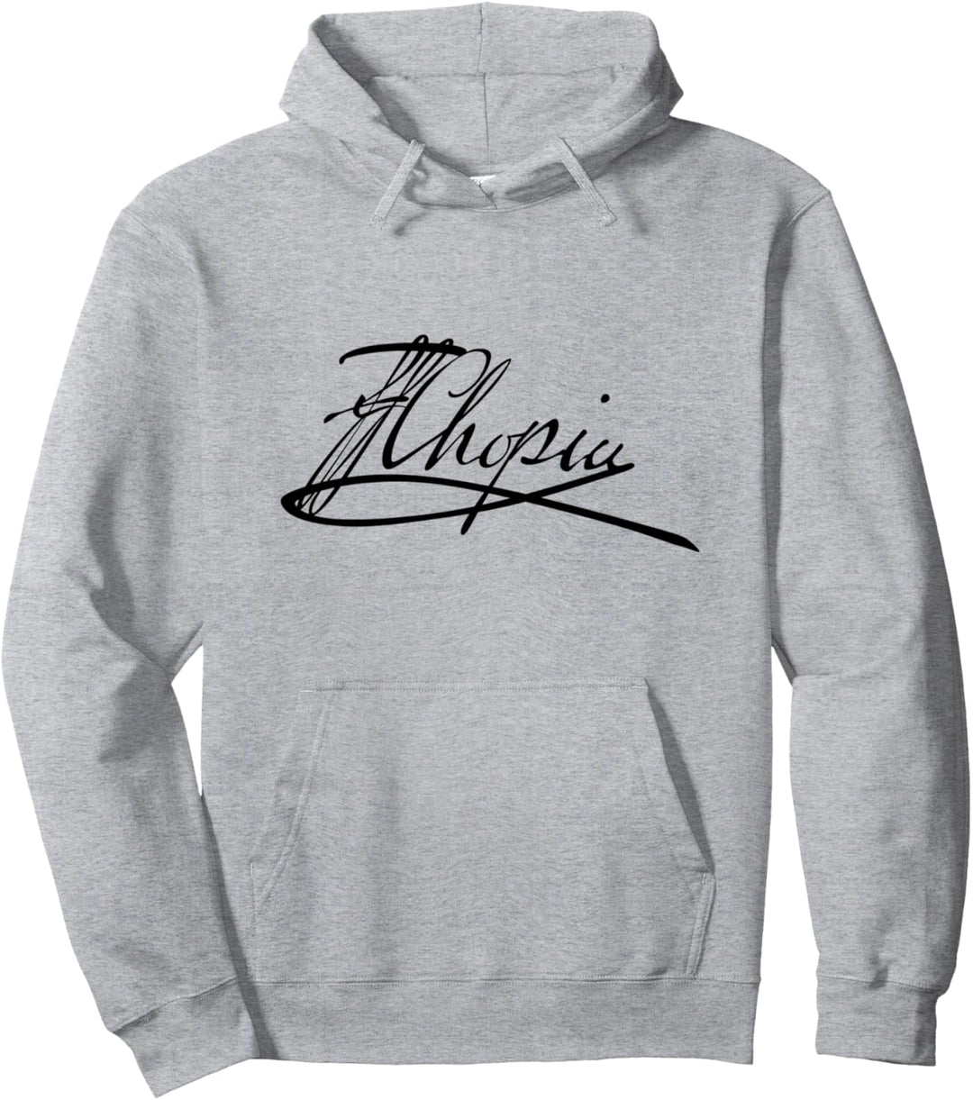 Frederic Chopin authentische Unterschrift Pullover Hoodie