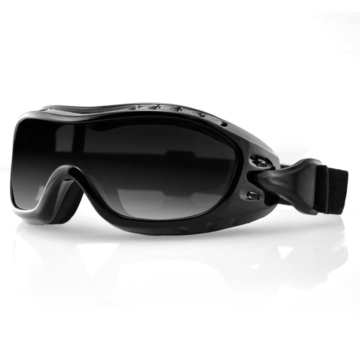 Bobster Night Hawk OTG Goggle-Black Frame, Smoked Lens
