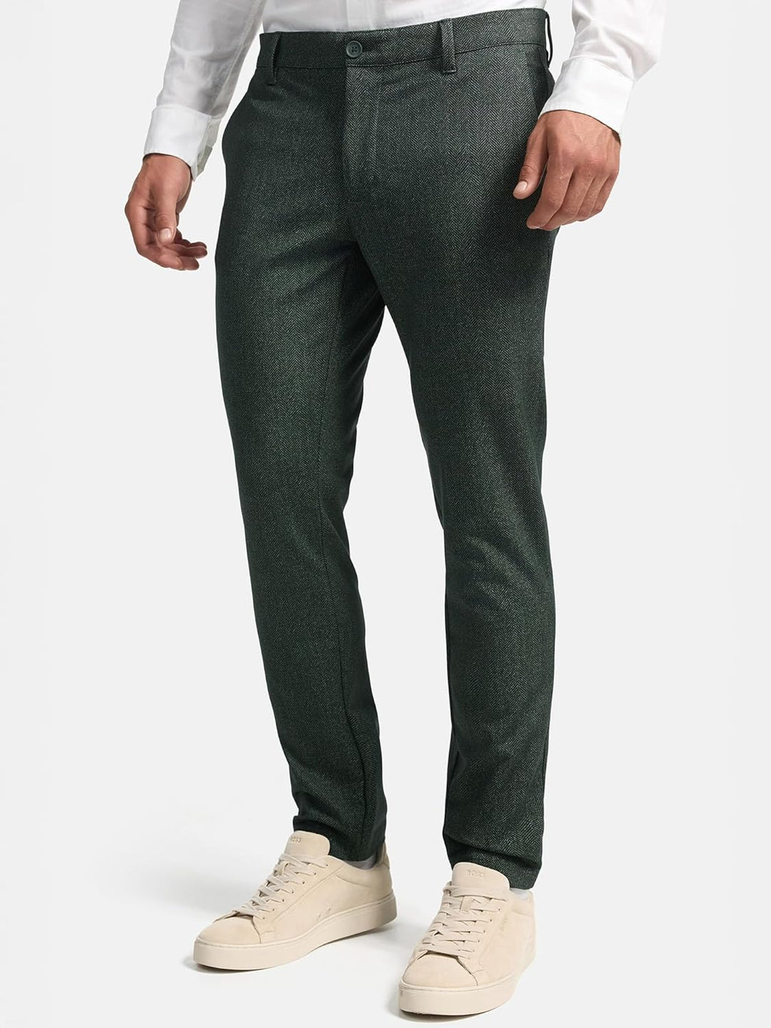Indicode Herren Rodekro Performance Pants | Chinohose Herrenhose Super Stretch Stoffhose Bequeme Bus