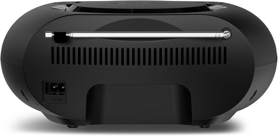 Philips Tragbare CD-Soundmaschine TAZ2000 mit UKW-Radio, Bluetooth 6.0, USB-Wiedergabe, Audio-Eingan