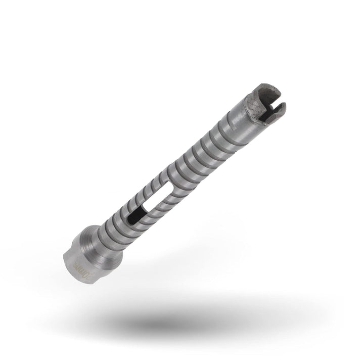 PRODIAMANT Diamant Bohrkrone ø 20mm Nutzlänge 150mm mit 6-Kant Adapter lasergeschweisst für trocken