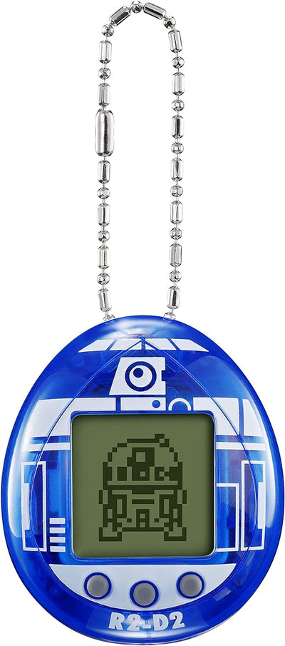 Bandai - Tamagotchi - Original-Tamagotchi - Star Wars - R2-D2 in blau - Virtuelles elektronisches Ha