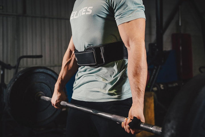 Velites Gewichthebergürtel - Unübertroffener Halt und Komfort - Ideal für Kreuzheben, Kniebeugen, Ge