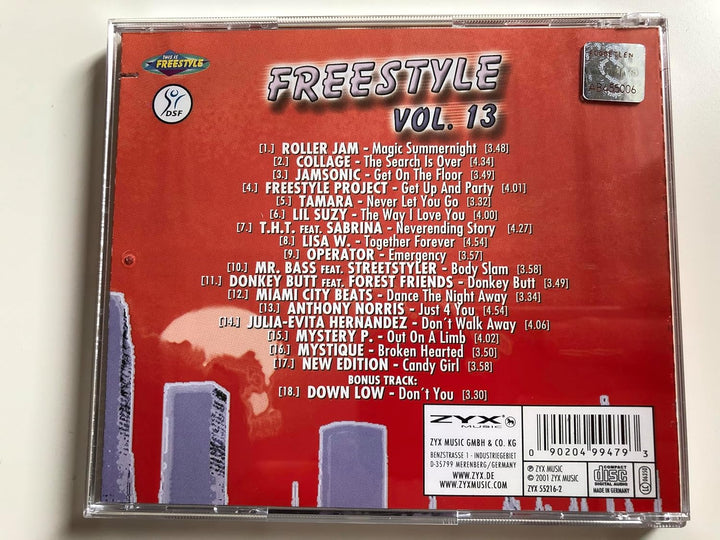 Freestyle Vol.13, Audio-CD