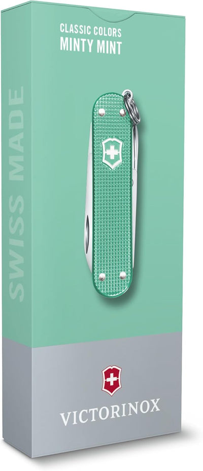 Victorinox, Schweizer Taschenmesser, Classic SD, Multitool, 5 Funktionen, Klinge, klein, Nagelfeile,