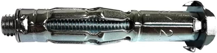 fischer - HM 8 x 65 Metall Dübel mit Sechskantschrauben/50 Stück 563460, grau 8x65 Grau, 8x65 Grau