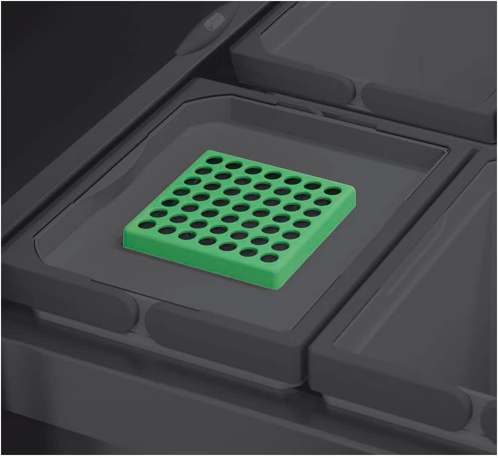 Vauth Sagel Envi Space Bio Deckel mit Aktivkohlefilter für 7,5l Einbau Bio Mülleimer Küche (Mülltren