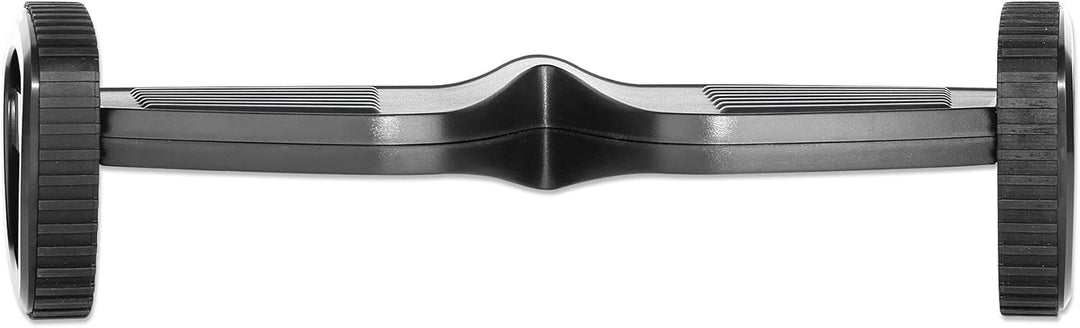 Manhattan 462181 Ergonomische Fussstütze mit Schwingfunktion, Schwarz