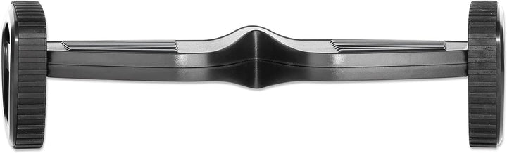 Manhattan 462181 Ergonomische Fussstütze mit Schwingfunktion, Schwarz