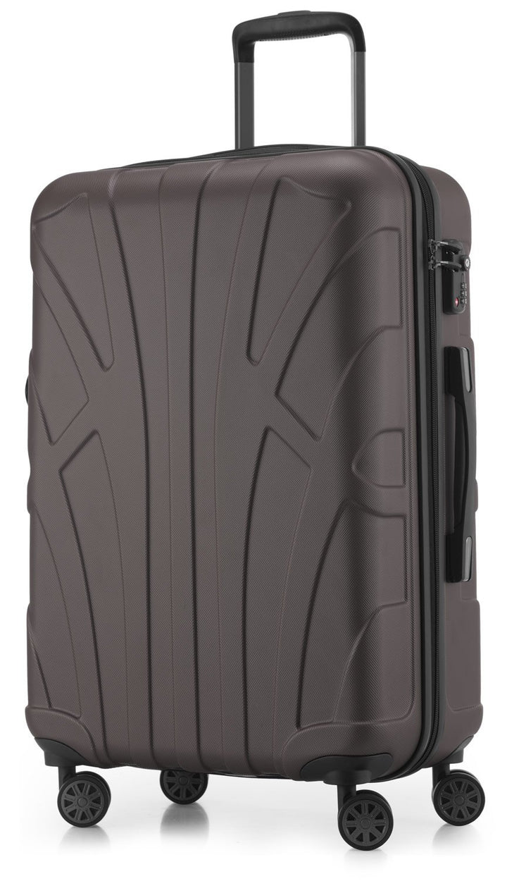suitline Hartschalen-Koffer Koffer Trolley Rollkoffer Reisekoffer, TSA, 66 cm, ca. 58 Liter, 100% AB