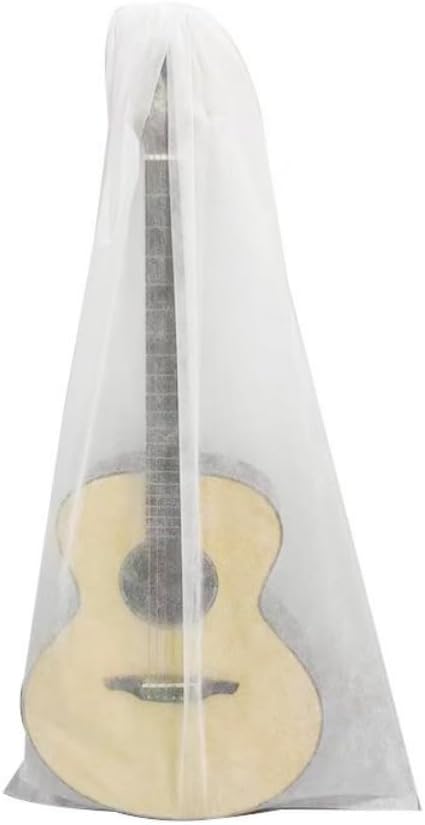 4 Stück Gitarren-Staubschutz-Aufbewahrungstasche, Vliesstoff, atmungsaktiv, staubdichte Beschichtung