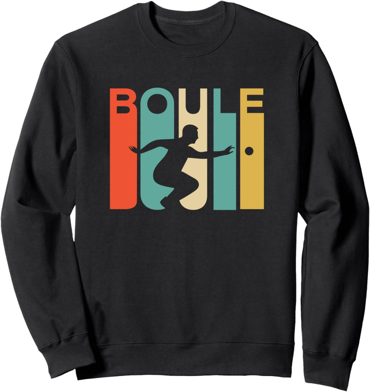 Vintage Retro Boule Sport T-Shirt Sweatshirt