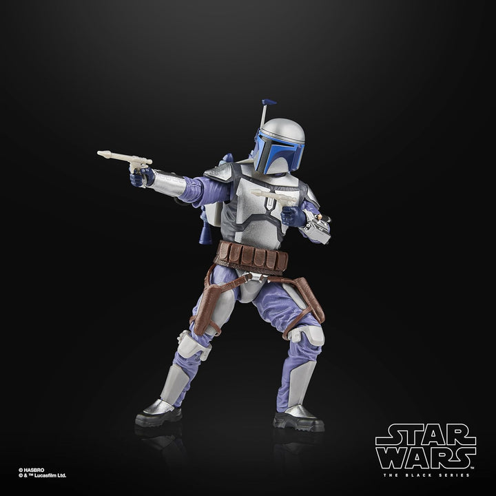 Star Wars The Black Series Jango Fett, Angriff der Klonkrieger Premium Action-Figur (15 cm)