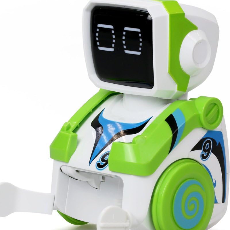 Silverlit Ferngesteuerter Roboter mit LED-Leuchtaugen Grün Spielzeugroboter