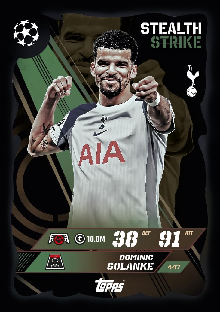 Topps UCC Match Attax 2025/26 - Display Box - enthält 32 Pakete mit 4 speziellen Einsteckkarten pro