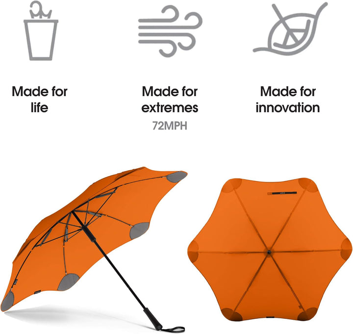 Blunt Umbrellas Classic Umbrella 120 cm Orange, 120 cm Orange