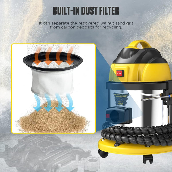 Walnuss-Sand-DE-Kohlenstoff-Reiniger HTS558 Automotor-Kohlenstoffabscheidungsreiniger Einlassrohr-Ve