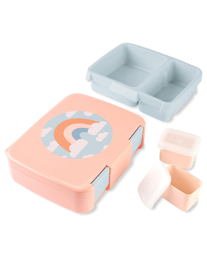Skip Hop Bento-Lunchbox für Kinder, ab 3 Jahren, Sparks Rainbow