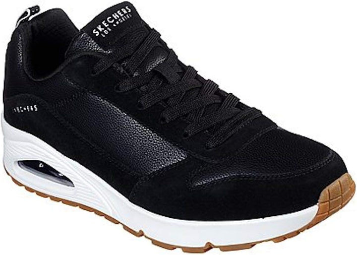 Skechers Damen Uno Sneaker 41 EU Schwarz, 41 EU Schwarz