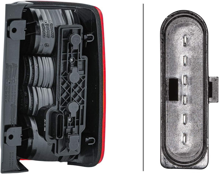 HELLA 2VP 354 999-011 Heckleuchte - Glühlampe - links - für u.a. VW Caddy III Box (2Ka, 2Kh, 2Ca, 2C