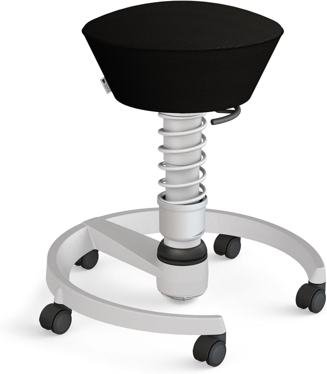 aeris Swopper Air – Ergonomischer Hocker mit extra weicher Polsterung – Bürohocker höhenverstellbar