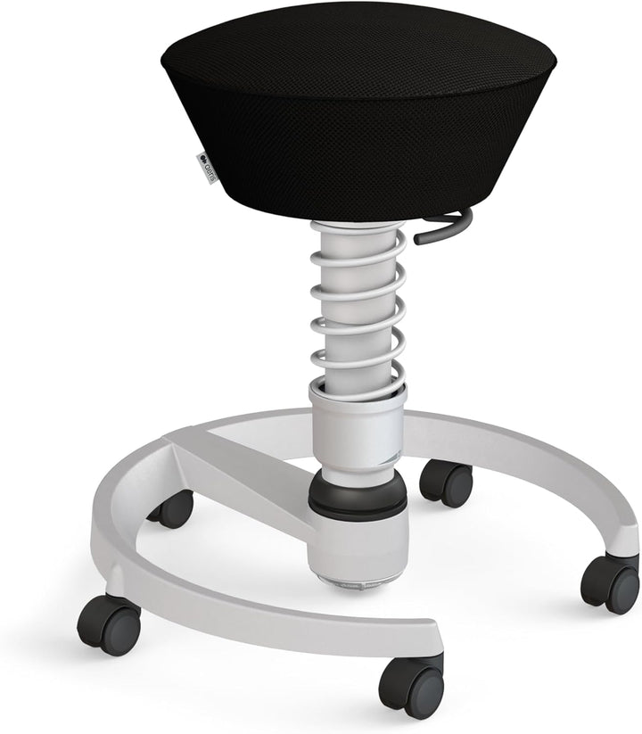 aeris Swopper Air – Ergonomischer Hocker mit extra weicher Polsterung – Bürohocker höhenverstellbar