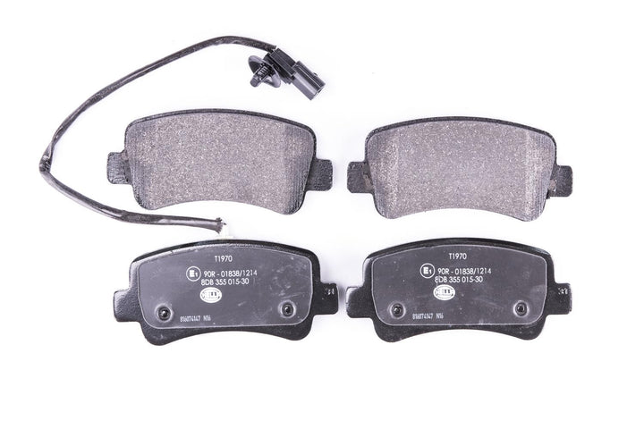 HELLA PAGID 8DB 355 015-301 Bremsbelagsatz - T1970 - Dicke/Stärke: 18.1mm - Bremssystem: Brembo - mi