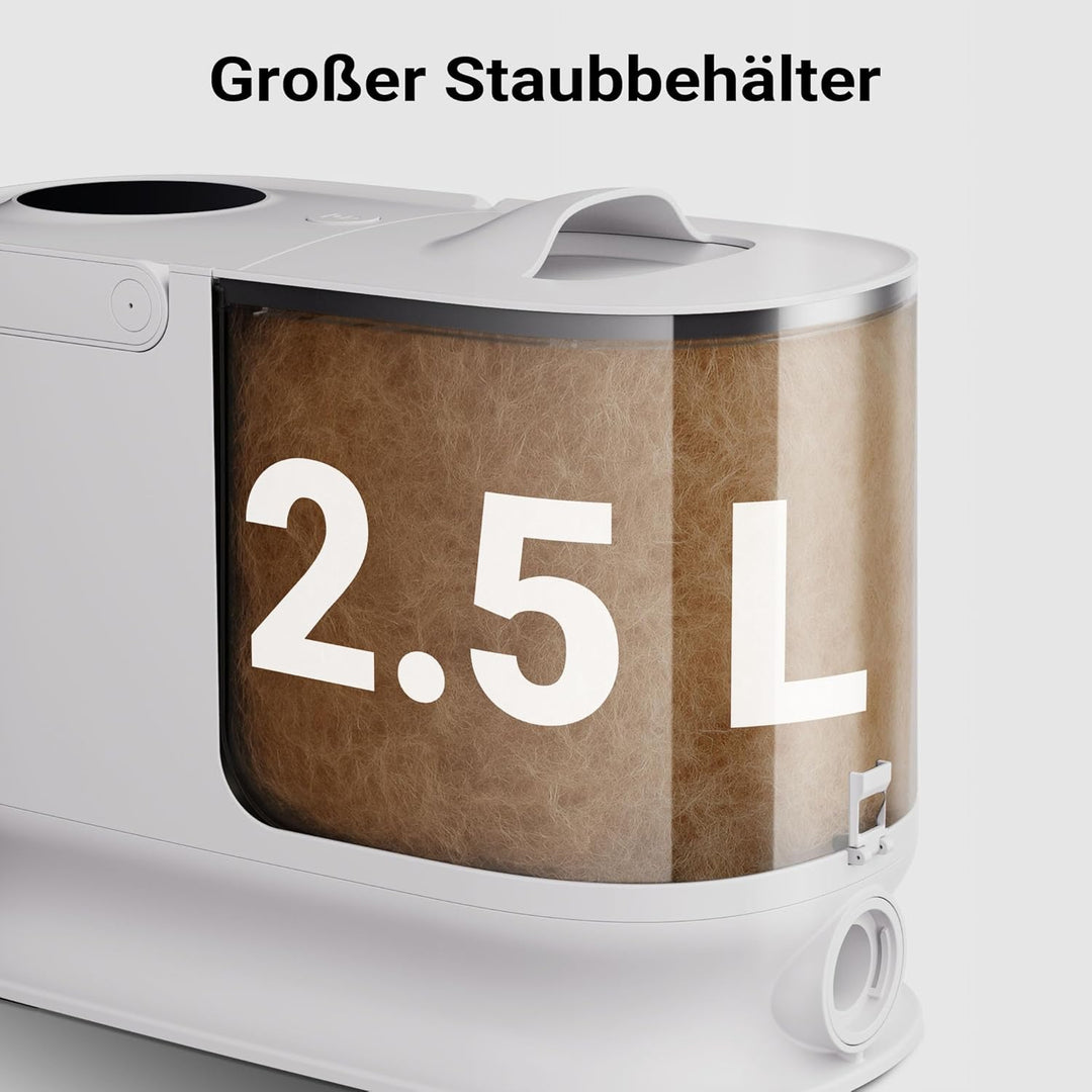 Fudajo Haustier Pflegeset weiss, 6 in 1 Multifunktion Schermaschine, Tierhaarschneidemaschine mit St