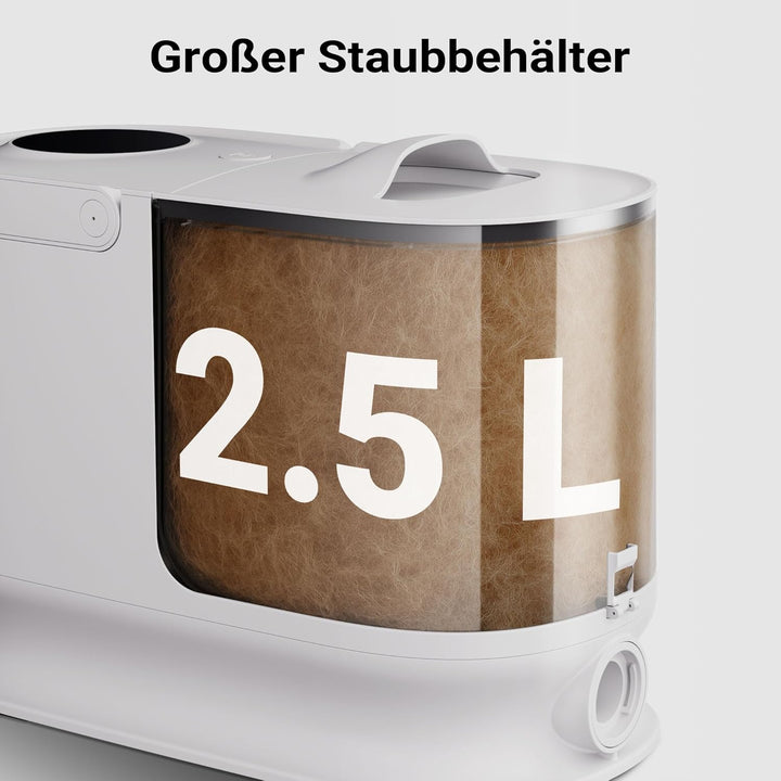 Fudajo Haustier Pflegeset weiss, 6 in 1 Multifunktion Schermaschine, Tierhaarschneidemaschine mit St