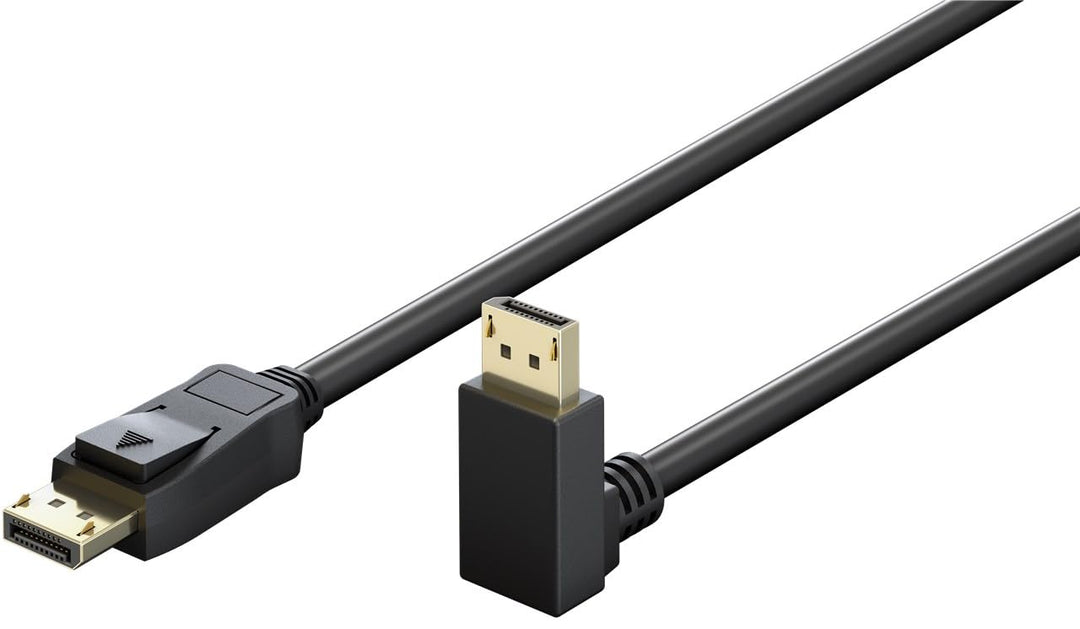 goobay DisplayPort-Kabel 2.0/2.1, 54 Gbit/s unterstützt FreeSync und G-Sync, HDCP 2.2, Dynamic HDR u