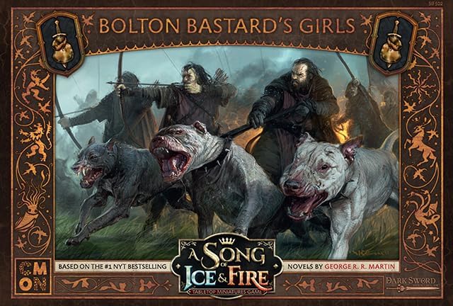 Cool Mini or Not - A Song of Ice and Fire: Bolton Bastard's Girls - Miniature Game 7. Neutral Bolton