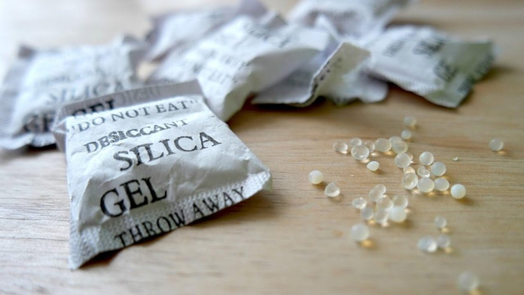30 x 10 g E-Cron Trockenmittel Silikagel in Tyvek Päckchen. Reine, sichere und wiederverwendbare Luf