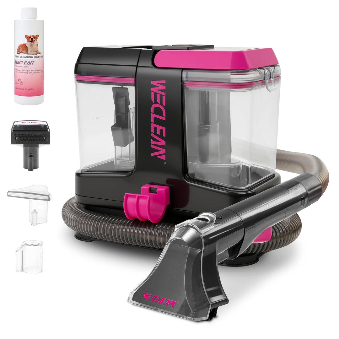 WECLEAN C5 Teppichreiniger Tragbar, Teppich &amp; Polster Reinigungsgerät für Tiefenreinigung, mit 350W
