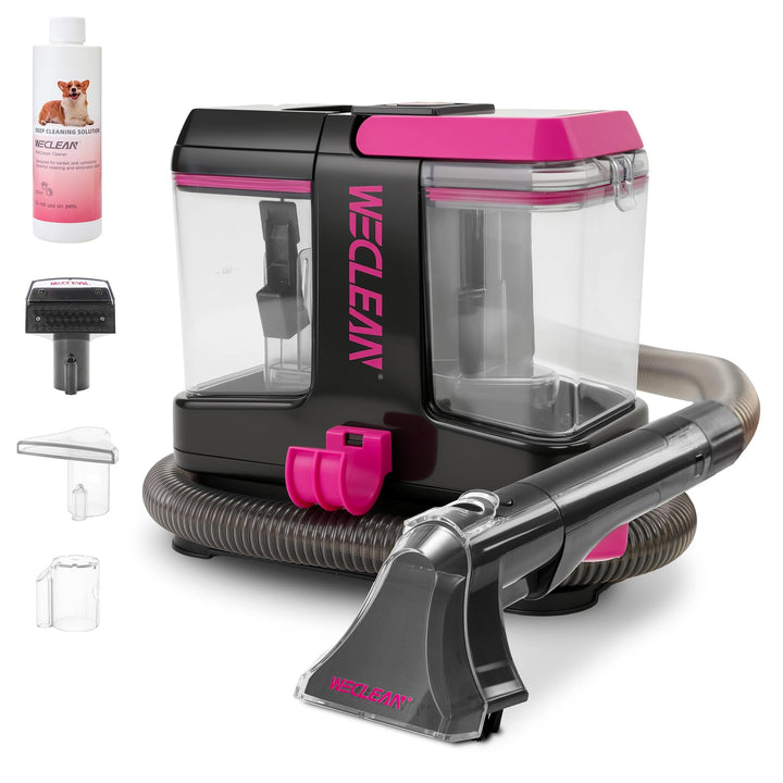 WECLEAN C5 Teppichreiniger Tragbar, Teppich &amp; Polster Reinigungsgerät für Tiefenreinigung, mit 350W