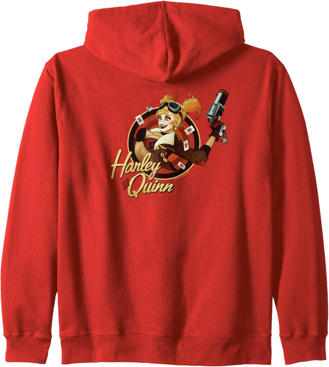 Harley Quinn Bomber Kapuzenjacke