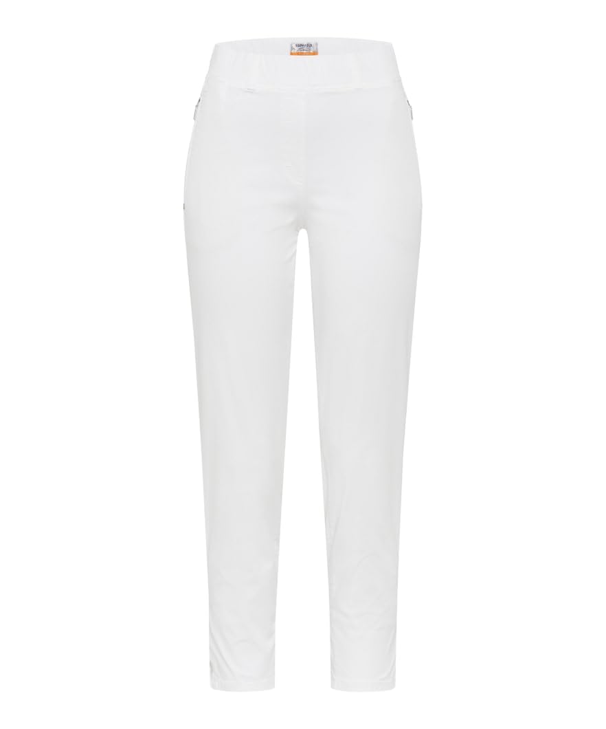 Raphaela by Brax Damen Hose 31W / 30L Weiss, 31W / 30L Weiß