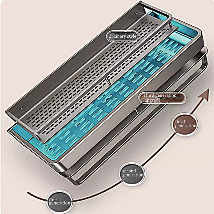 FOLAI 50cm Duschablage ohne Bohren ，rostfreie Badezimmer Organizer, schnell trocknende Badregal ohne