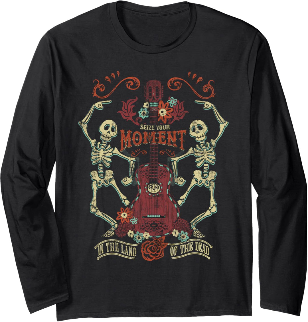 Disney Pixar Coco Your Moment Skeletons Langarmshirt