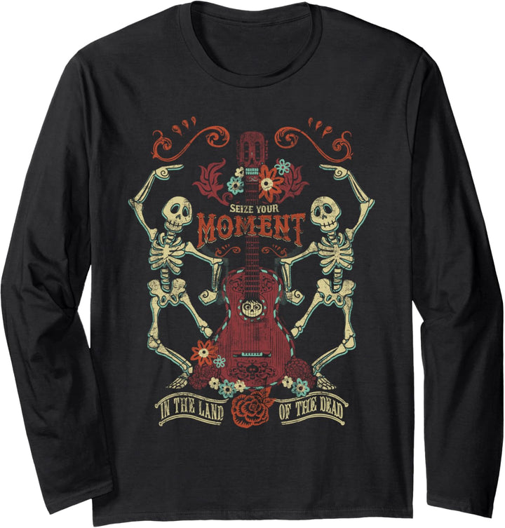 Disney Pixar Coco Your Moment Skeletons Langarmshirt