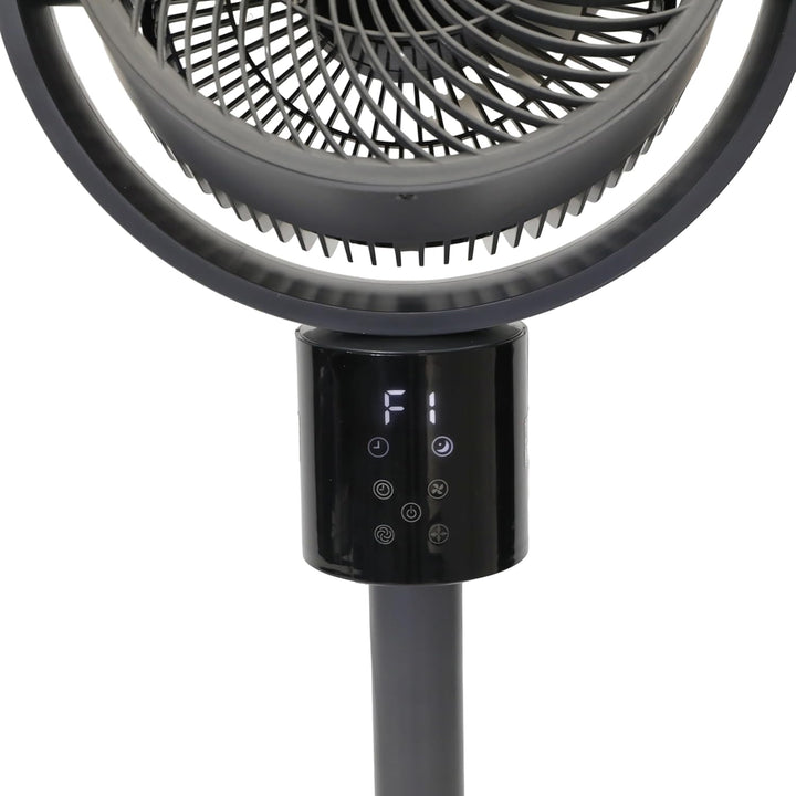 Be Cool Digitaler Stand- und Tischventilator 26cm – DC Inverter Motor, 50 Watt, 12 Stufen, 3 Windmod