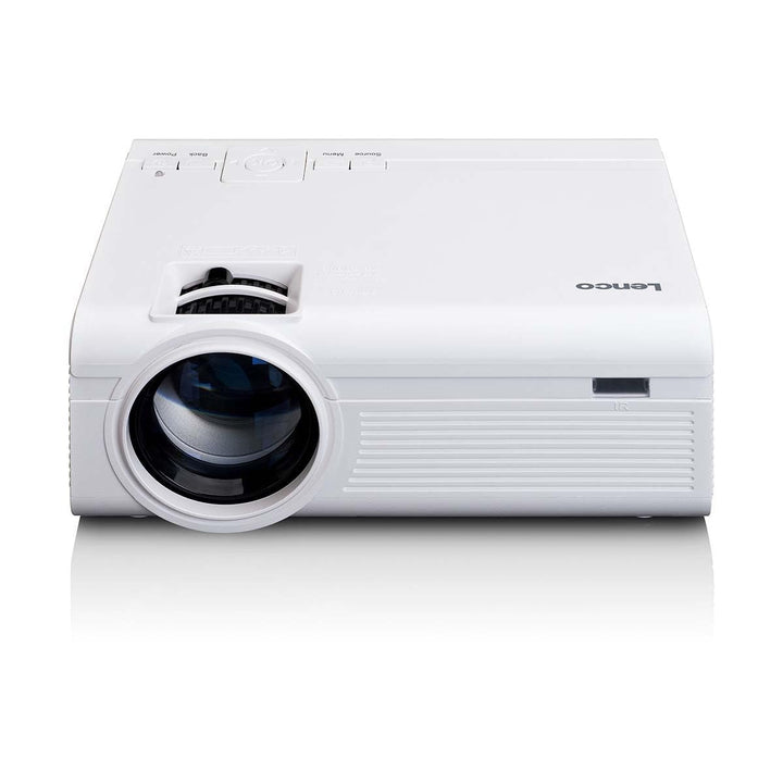 Lenco LPJ-280WH Beamer – 2800 Lumen, Full HD 1080P Unterstützung, Kontrast 3000:1, bis 250cm Bildgrö