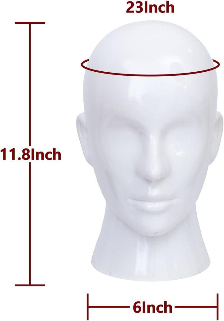 Mannequin Head Male Professional Cosmetology Mannequin Head for Display Headset, Kopfhörer, Spielkon
