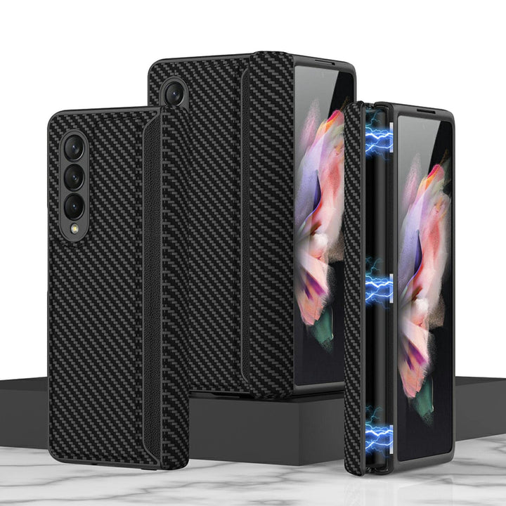 COQUE Schutzhülle für Galaxy Z Fold 3 5G, All-Inclusive, faltbar, mit Scharnier, Schutzhülle für Sam